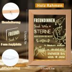 Trahoo - lampe led en acrylique cadeau pour petite amie, cadeau d'anniversaire pour petite amie, s?ur, ...
