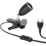 Trahoo - lampe a pince lik, interrupteur, noir mat, 1x e27 max. 60w Trahoo - lampe a pince lik, interrupteur, noir mat, 1x e27 max. 60w