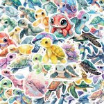 Trahoo - mignon tortue de mer autocollants 50 pcs cool autocollants esthétiques pour bouteilles d'eau ... Trahoo - mignon tortue de mer autocollants 50 pcs cool autocollants esthétiques pour bouteilles d'eau ...