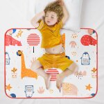 Trahoo - protge matelas lit enfant, 70 * 90cm protge matelas bb, matelas impermable lavable, pour ...
