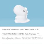 Trahoo - veilleuse enfant bébé, veilleuse enfant dinosaure bébé rechargeable, veilleuse led silicone ... Trahoo - veilleuse enfant bébé, veilleuse enfant dinosaure bébé rechargeable, veilleuse led silicone ...