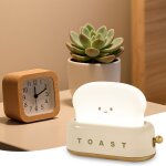 Trahoo - veilleuse toast led, veilleuse bb veilleuse enfant lampe de chevet rglable avec minuterie, ...