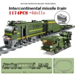 Pas de train box train - blocs de construction de train electrique a grande vitesse fuxing hexie, briques ...
