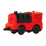 Train electrique en bois abs pour enfants, jouet, moteur a piles, compatible avec les rails en bois brio ...