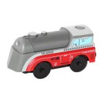 Train electrique jouet pour enfants, locomotive, train magn�tique, chemin de fer en bois, compatible ...