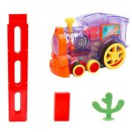 Train en forme de dominos automatique pour enfants, jouet, voiture avec lumière sonore, pont elévateur, ... Train en forme de dominos automatique pour enfants, jouet, voiture avec lumière sonore, pont elévateur, ...