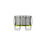 Trampoline exit silhouette rectangulaire 214x305 citron vert 7x10ft