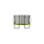 Trampoline exit silhouette rectangulaire 244x366 citron vert 8x12ft