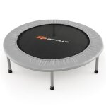 Trampoline de fitness enfant pliable ø95, 5cm costway - charge max 150kg - 32 ressorts avec boucle - ... Trampoline de fitness enfant pliable ø95, 5cm costway - charge max 150kg - 32 ressorts avec boucle - ...