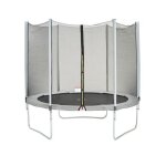 Trampoline maxi eco � 250 cm gris - filet