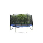 Trampoline - o�fitness - 305 cm - noir - capacit� 130 kg - filet de s�curit� robuste