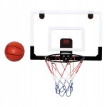 Trampoline panier de basket exercices coordination main - pied support mural