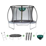 Trampoline prestige  jumper  3, 65 m et panier basket