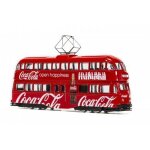 Tramway double decker coca cola - corgi cc43515 - rouge - extrieur