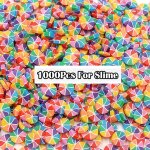 Tranches d'avocat pour nail art, 1000 pices, breloques, fruits, manucure, jouet, dcoration - 10g bonbons ...