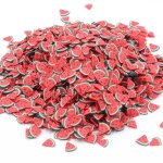 Tranches d'avocat pour nail art, 1000 pices, breloques, fruits, manucure, jouet, dcoration - 10g fruit ...
