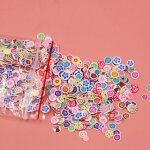 Tranches de fruits pour nail art, 1000 pices, additifs slime, remplissage de charme, avocat pour bricolage, ...
