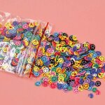 Tranches de fruits pour nail art, 1000 pices, additifs slime, remplissage de charme, avocat pour bricolage, ...