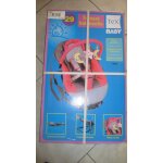 Transat balancelle a / arche rose tex baby