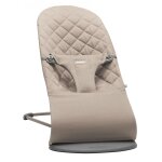 Transat bébé bliss coton matelassé classique gris sable - babybjörn Transat bébé bliss coton matelassé classique gris sable - babybjörn