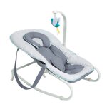 Transat graphik bleu balancelle ou fixe pour bb baby moov