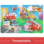 Transport - casse - tête montessori 3d en bois, jeu de société, animal de dessin animé, jouets educatifs ... Transport - casse - tête montessori 3d en bois, jeu de société, animal de dessin animé, jouets educatifs ...