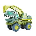 Transport de dinosaures pour enfants, vhicule d'ingnierie surdimensionn, pelleteuse, camion, jouet, ...