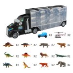 Transport de dinosaures pour enfants, transport en voiture, camion, jouet avec des jouets a l'int�rieur, ...