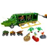 Transport de voiture de transport de dinosaure, camion surdimensionn� a inertie, v�hicule jouet, conteneur, ...
