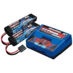 Traxxas chargeur double sortie id 100w 2972g + 2x lipo 7. 4v 7600mah 2869x - traxxas - traxxas