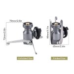 Trpied adaptateur de cartouche de butane, connecteur de cuisinire  gaz pliable, connecteur de support ...