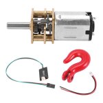 Treuil automatique electrique + cble de commande 4ch, pour 1 / 16 wpl b14 b24 b36 c34 c44 mn90 q60 q65 ...
