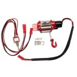 Treuil automatique filaire en mtal et acier, pour voiture a chenilles 1 / 10 rc, traxxas trx4 scx10 ...