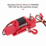 Treuil electrique de simulation de voitures télécommandées pour traxxas trx - 4 rc, pièces de chenilles ... Treuil electrique de simulation de voitures télécommandées pour traxxas trx - 4 rc, pièces de chenilles ...