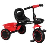 Tricycle pour enfant evolutif avec si�ge r�glable - p�dales - 2 paniers - ceinture - pour enfant de 2 ...