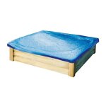 Trigano bac a sable loeva en bois + tapis et b�che