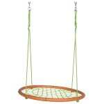 Trigano balan�oire nid d'abeille, vert et orange - maya - trigano jardin