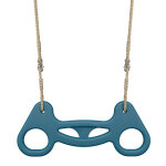 Trigano jardin - trap�ze a anneaux bleu pour portiques de 1, 90 a 2, 50 m 541
