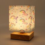 Trkk - lampe de chevet enfant rechargeable lampe veilleuse bureau chambre fille lumiere bb maternit ...