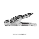 Trombone en plastique pour notes de musique, lettre, piano, livre de musique, feuille de papier, support ...