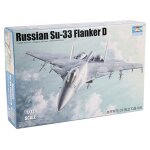 Trompette 01667 kit modle russe su 33 flanker d, gris - trumpeter