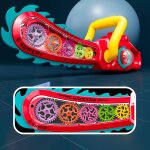 Tron�onneuse electrique a batterie avec lumi�re et musique pour filles et gar�ons, outil de jeu de simulation ...