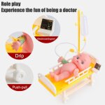Trousse de mdecin pour enfants, jouet de dguisement, jeu de rle pour enfants, kit mdical, kit d'infirmire ...