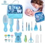 Trousse de soin bb, 20 pices professionnel trousse de toilette bebe garcon fille pour les voyages ...