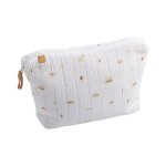 Trousse de toilette bb avec carrs eponge sunlight - sauthon baby deco