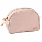 Trousse de toilette canvas rose poudr