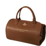 Trousse de toilette en cuir imperm�able, amovible, 4 en 1, trousse de maquillage pliable et portable, ...