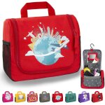 Trousse de toilette pour enfant, trousse de toilette de voyage a suspendre, trousse de toilette, sac ...