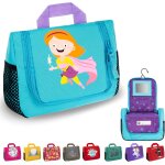 Trousse de toilette pour enfant, trousse de toilette de voyage a suspendre, trousse de toilette, sac ...