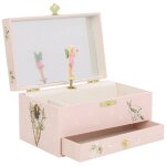 Trousselier boite a bijoux musicale fe cerisier - flower fairies - figurine fe